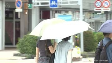 富山県内厳しい暑さに　熱中症疑いで９人搬送