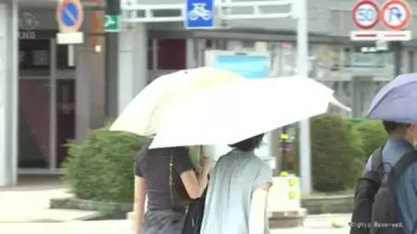 富山県内厳しい暑さに　熱中症疑いで９人搬送