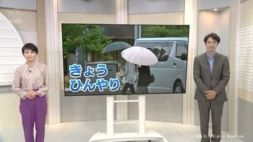 【気象予報士が解説】きょうはひんやり　あすは晴れ間が広がりそう
