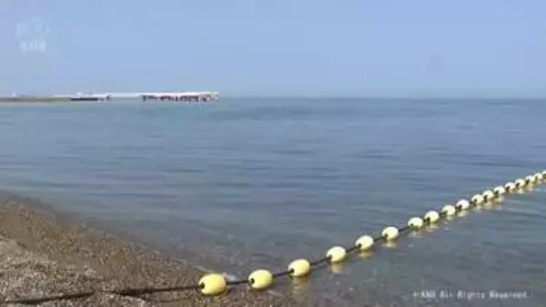 【現場映像】黒部市の海水浴場で群馬県の男子小学生が心肺停止の状態で見つかる　その後死亡確認
