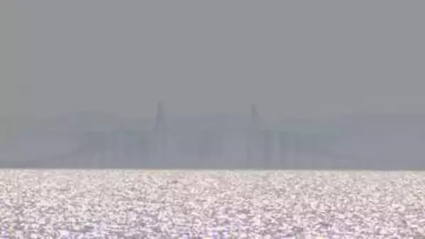 「くっきり　肉眼でも見えた！」しんきろうＡランク８年ぶり　魚津で長時間出現