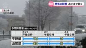 【気象予報士解説】寒気の影響いつまで？　年末年始の天気は？