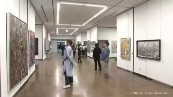 県内最大規模の公募展「富山県美術展」始まる