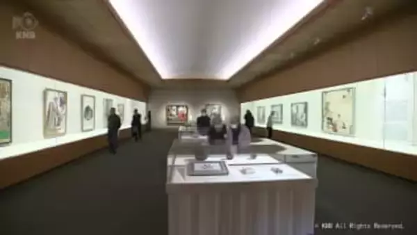 堂本印象　没後５０年記念の企画展始まる　富山県水墨美術館