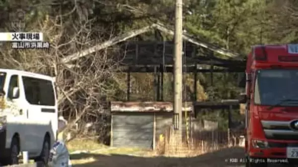 未明　富山市浜黒崎で倉庫1棟全焼　けが人なし