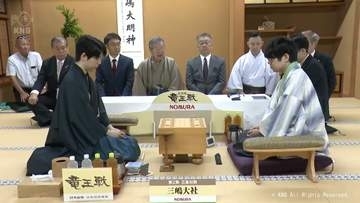 巻返しなるか　服部慎一郎七段（富山市出身）　竜王戦第２局　藤井聡太竜王に挑む