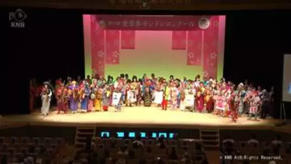 「全日本チンドンコンクール予選始まる　富山県民会館」の画像