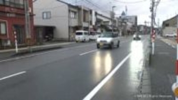 魚津市で９０歳女性が車にはねられ死亡