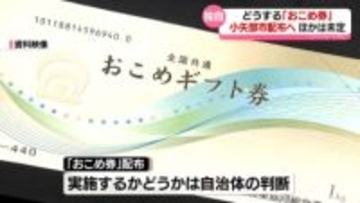 物価高騰対策「おこめ券」政府が自治体に推奨するものの　富山県内では多くの自治体で対応未定