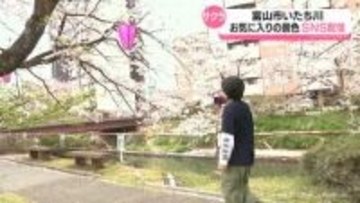 お気に入りの景色をＳＮＳで配信　富山市いたち川