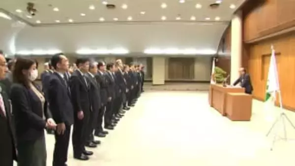 「まいてきた種を育てたい」重要課題多い２０２６年　新田知事が訓示　富山