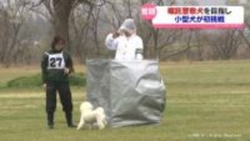見つけたワン！嘱託警察犬審査会