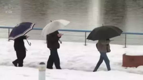 富山県内　雪や雨の１日に　厳しい寒さ続きそう
