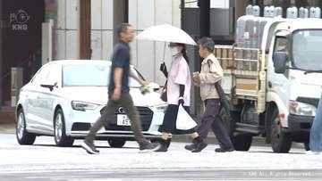 夕方には雨が降る　富山県内はジメジメした一日に
