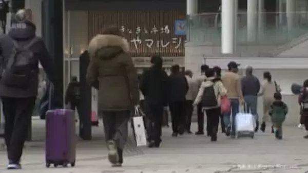 富山県内　雲が広がるも次第に晴れる見込み
