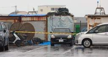 会社駐車場のコンテナで発見の遺体、抵抗の形跡なし　須磨署、死因を捜査
