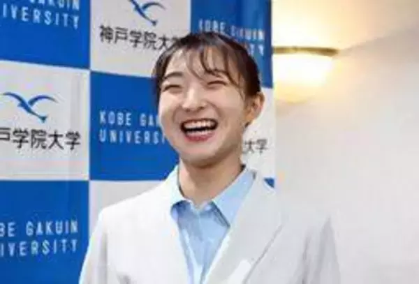 坂本花織さん「やりたいことやり切って」　母校で後輩にエール　神戸学院大入学式