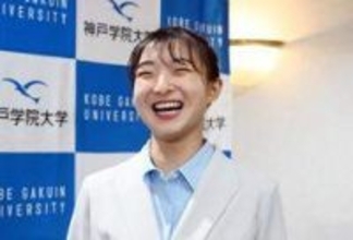 坂本花織さん「やりたいことやり切って」　母校で後輩にエール　神戸学院大入学式