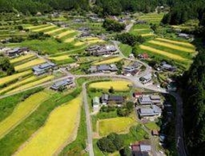 山あいに黄金の棚田　神河・上越知地区、収穫本格化へ