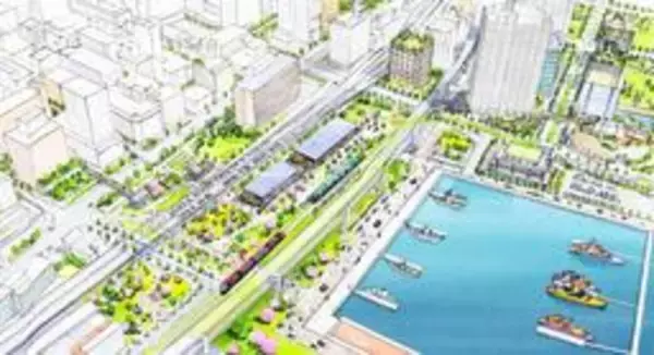 神戸のウオーターフロント、京橋地区を埋め立て緑地整備へ　3.2ヘクタール、憩える新名所目指す