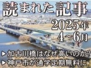 コープの閉店候補店、神戸市が高校生の通学定期無料化…25年読まれた記事【4月～6月】