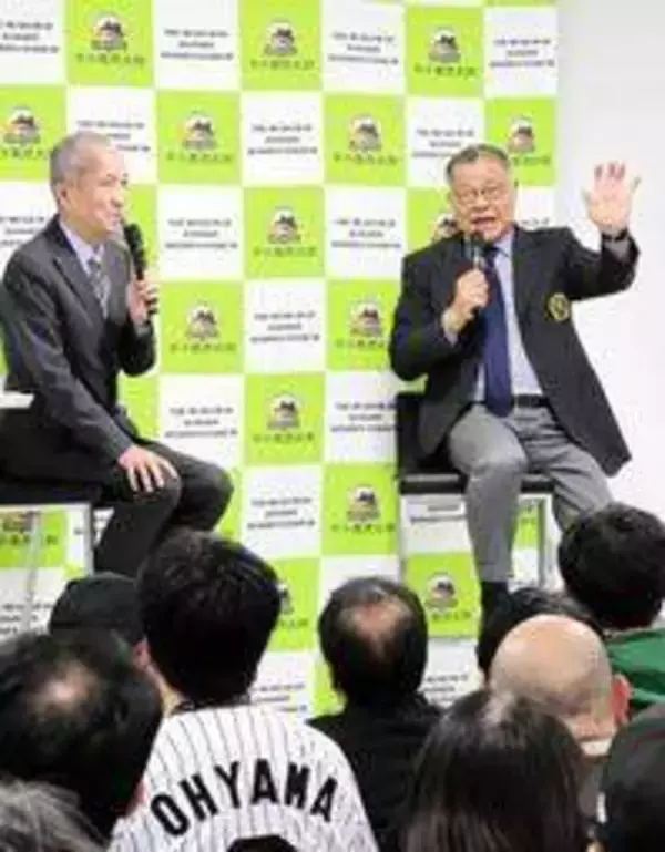 掛布雅之さん「常勝阪神つくれる」  甲子園歴史館でトークショー　今季の展望や2軍監督時代のエピソード披露