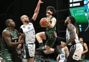 神戸ストークスが鹿児島に大勝、プレーオフ準々決勝第1戦制す　バスケットB2