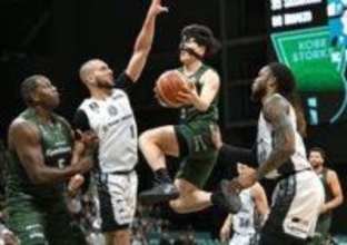 神戸ストークスが鹿児島に大勝、プレーオフ準々決勝第1戦制す　バスケットB2