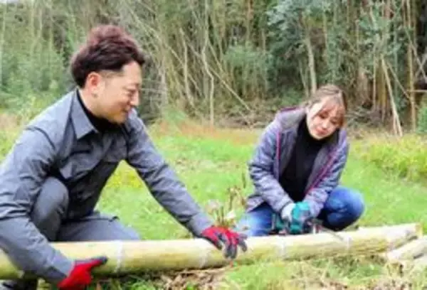 震災31年のつどい、灯籠竹筒の提供減少　クマ被害増で伐採困難に　団体高齢化も