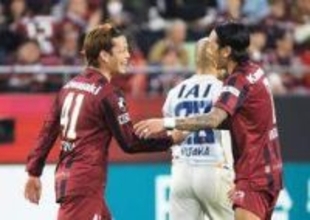J1百年構想リーグ　ヴィッセル神戸、清水に快勝で首位堅持　永戸が頭で先制点