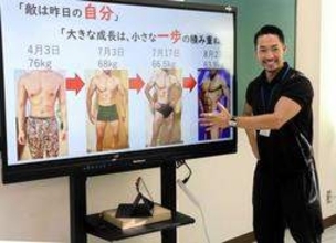 鍛えた肉体美、グランプリに　姫路特別支援学校分教室の教諭・金谷さん　「挑戦する姿、生徒に見せたい」