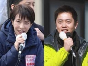 衆院選　兵庫に党の「顔」が続々　姫路駅前に高市首相、維新・吉村代表が時間差で