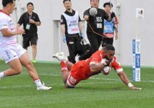 ラグビー・神戸スティーラーズが首位浮上　リーグワン1部　三重を退ける