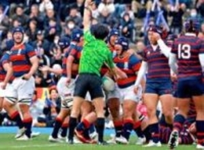 全国高校ラグビー　関学がベスト16入り　27-17で日本航空石川破る　1月1日に3回戦