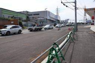 渋滞緩和へ国道2号の4車線化工事進む　兵庫・明石市和坂周辺　30年度の完成目指す
