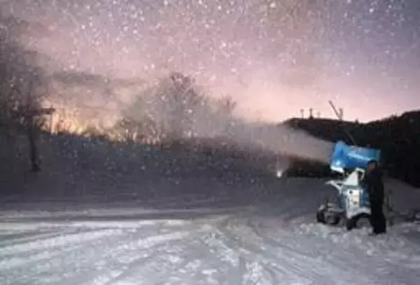 神河・峰山高原スキー場、1週間遅れで営業開始　一部コースとキッズパークでスタート