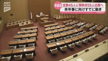 来年春の県議選に向けてすでに様々な動き 政党や会派ごとの現状は