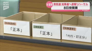 【衆院選＆山口県知事選】8日の投開票を前に速報リハーサル