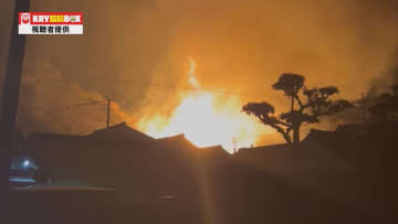 下関市川棚の寺で火事…焼け跡から見つかった遺体は5人に