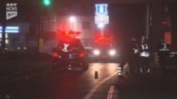 【通行止めは解除】岩国市の国道2号で歩行者が大型トラックにはねられ死亡