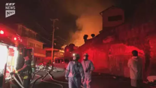 明け方の火事・住宅の焼け跡から1人の遺体見つかる（山口・下関市）