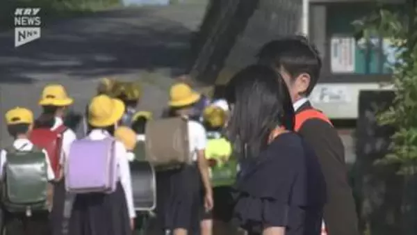 サルの被害相次ぐ山陽小野田　通学路で教職員や警察が見守り
