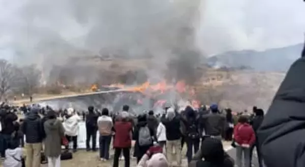 秋吉台の山焼きで作業中の1人が死亡　衣服に火が燃え移ったか