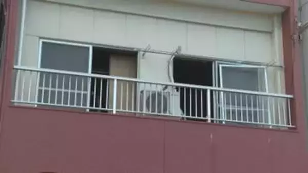 下関市のビル1室で火事 住人の38歳男性が死亡