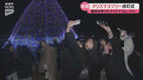 「岩国基地は早くもクリスマスムードに クリスマスツリーの点灯式」の画像1