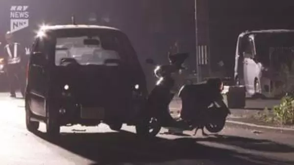 防府市の交差点で原付と軽乗用車が衝突し、原付の男性が死亡