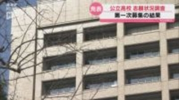 2025年度から始まった公立高校の特色選抜　2112人が合格内定