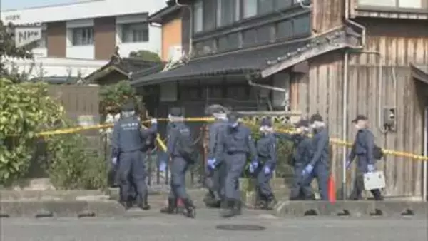 老舗和菓子店の80歳の経営者が頭から血を流し死亡 一緒にいた妻も重傷 殺人事件として警察が捜査続ける