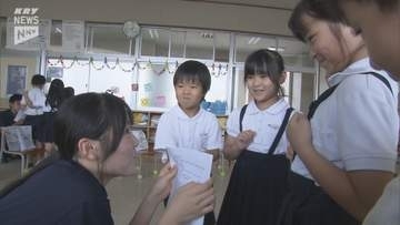 下松高校生考案の「防災すごろく」で児童が防災学ぶ 東陽小学校
