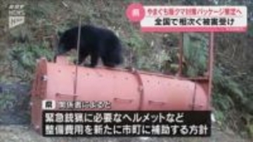 緊急銃猟に必要なヘルメットやプロテクターの整備費用を補助へ~「やまぐち版」のクマ被害防止対策パッケージを策定へ
